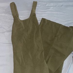 Zara Olive Green Maxi Dress